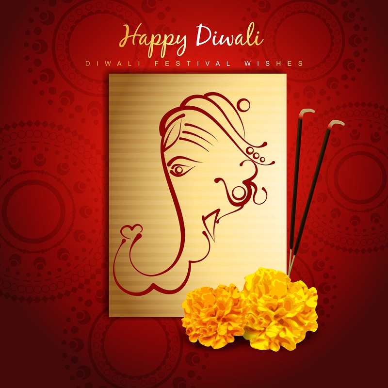 Handmade Diwali Greeting Cards Designs and Images